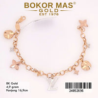 Gelang Emas Rantai Variasi Mainan - 24052696 - 8K