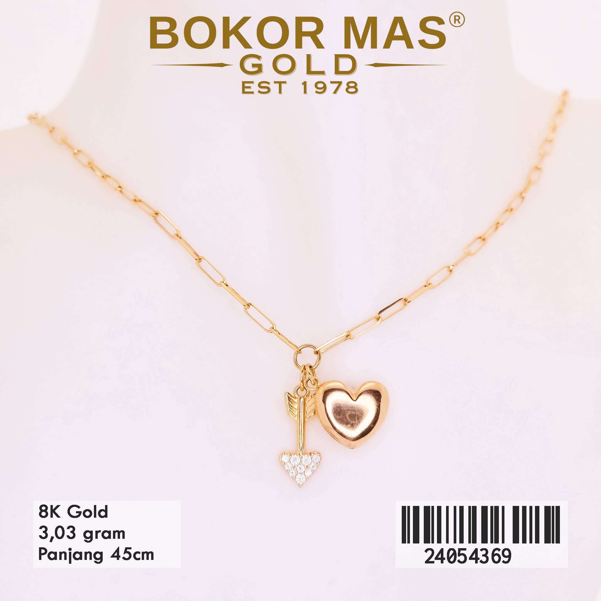 Kalung Variasi Hati - 24054369 - 8K