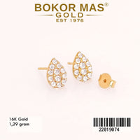 Giwang  Emas Tusuk Variasi Permata - 22019074 - 16K