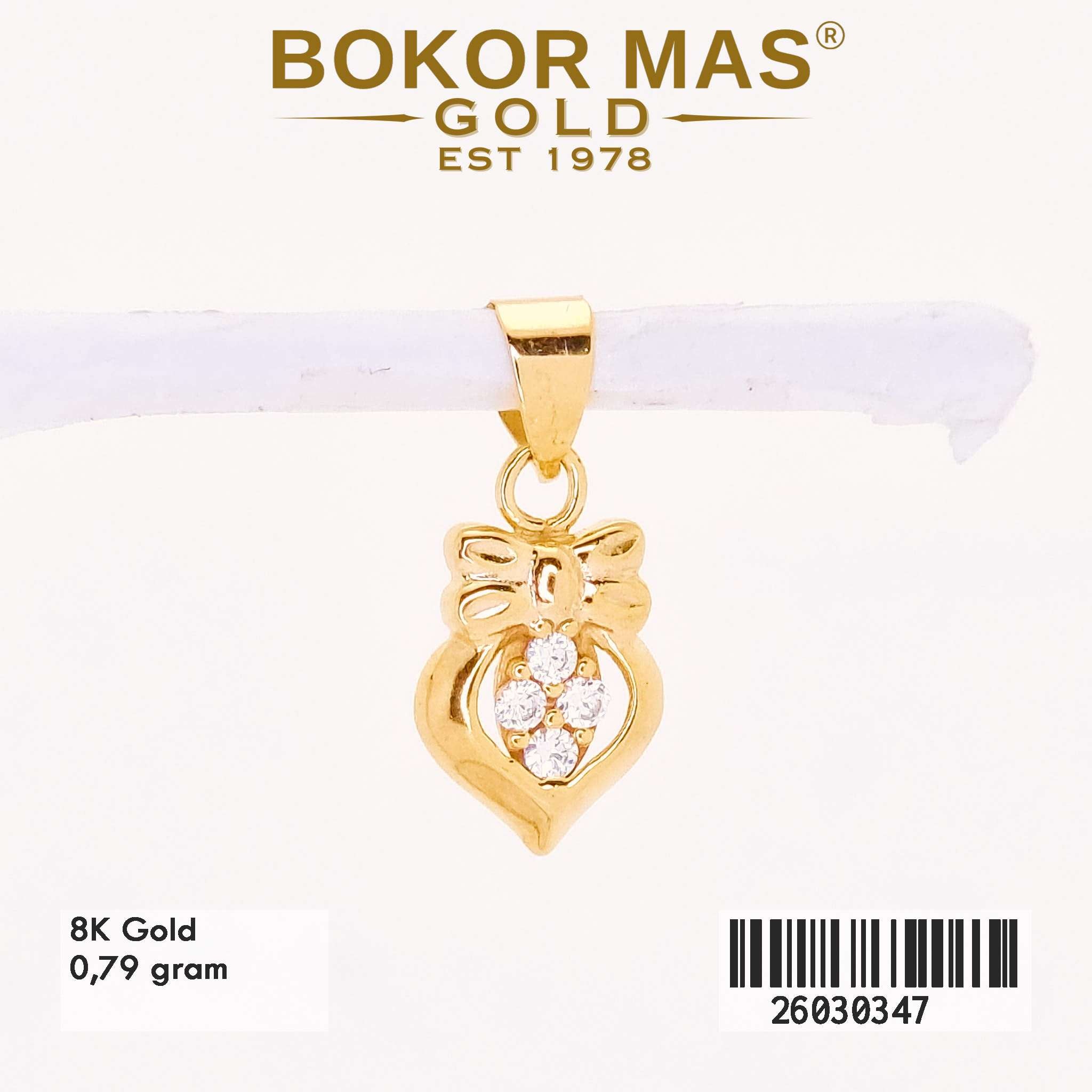  Liontin Variasi Permata Pita - 26030347 - 8K