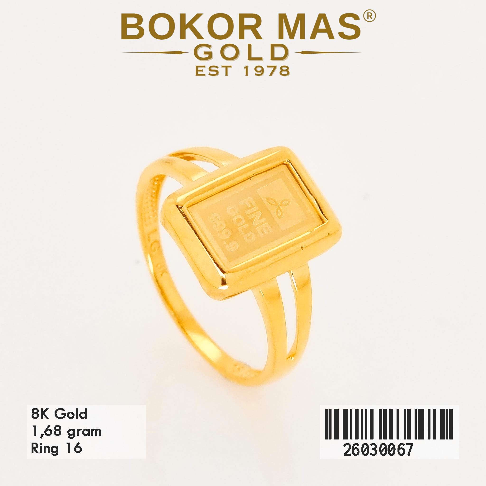 Cincin Model Kuning LM - 26030067 - 8K
