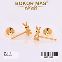 Anting Emas  Variasi Tanpa Permata - 24085556 - 8K