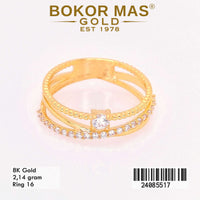 Cincin Emas  Variasi Permata - 24085517 - 8K