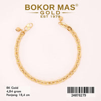 Gelang Emas  Rantai Hollotifani - 24076279 - 8K