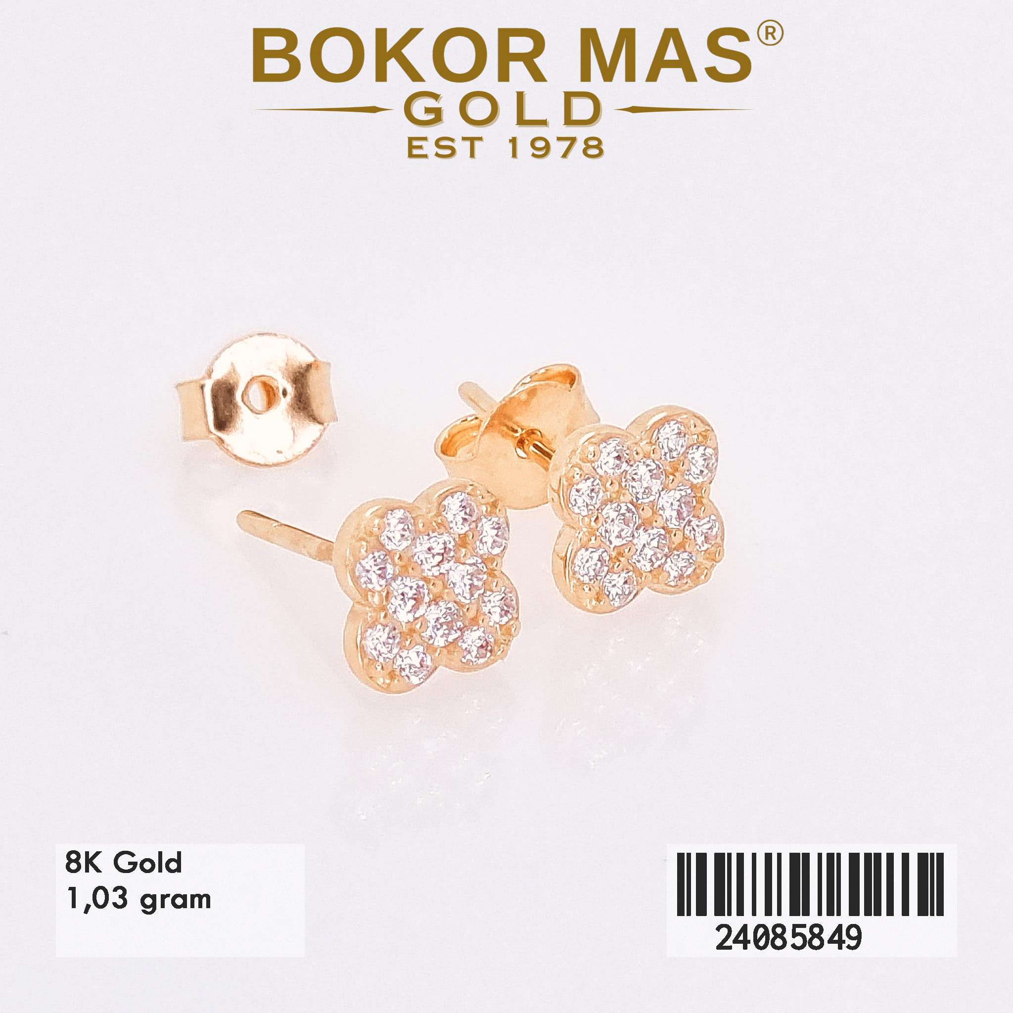 Anting Tusuk Variasi Daisy Fullstone - 24085849 - 8K