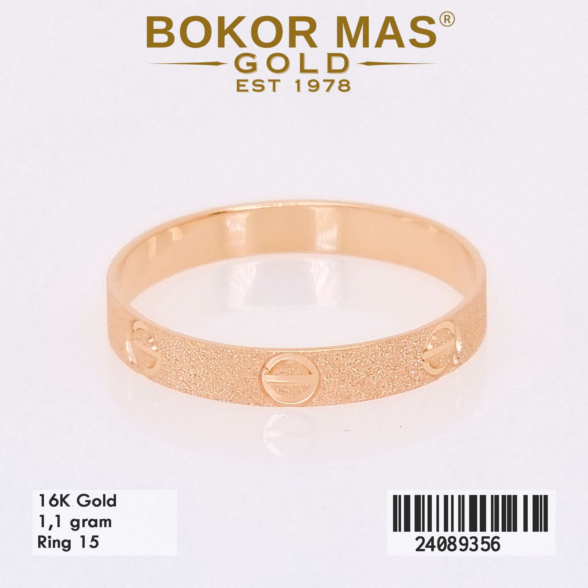 Cincin Variasi Crtr Tanpa Mata - 24089356 - 16K